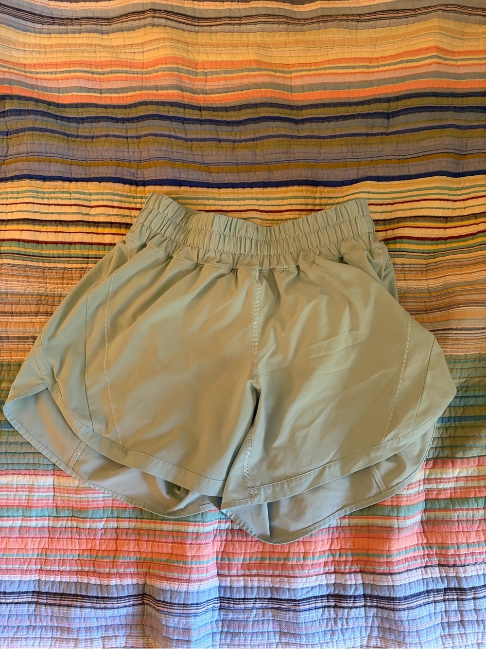 Lululemon blue glow shorts
